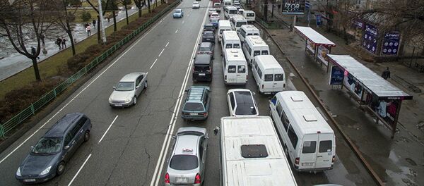 Пробка на улице Бишкека - Sputnik Узбекистан