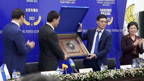 НОК подписал соглашение о сотрудничестве и партнерстве с брендом Pres-Jog - Sputnik Узбекистан