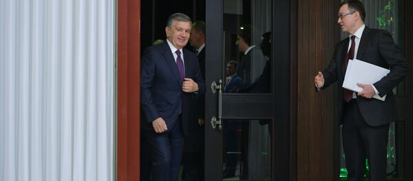 Президент Республики Узбекистан Шавкат Мирзиёев Президент Республики Узбекистан Шавкат Мирзиёев - Sputnik Узбекистан