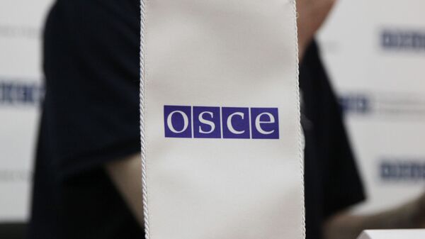 Логотип Организации по безопасности и сотрудничеству в Европе (ОБСЕ) - Sputnik Ўзбекистон
