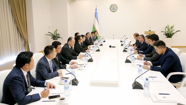 Встреча в хокимияте Ташкента с делегацией из Шанхая - Sputnik Ўзбекистон