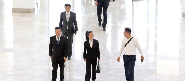 Встреча в хокимияте Ташкента с делегацией из Шанхая - Sputnik Узбекистан