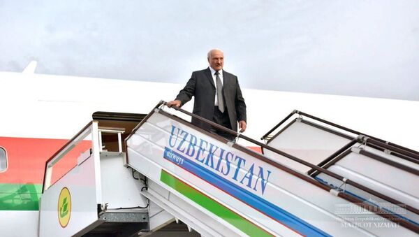 Президент Беларуси Александр Лукашенко прибыл с официальным визитом в Ташкент - Sputnik Ўзбекистон