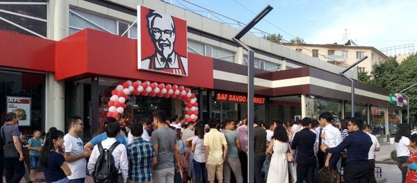 Открытие первого ресторана быстрого питания в Ташкенте - Sputnik Узбекистан