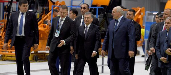 Состоялось официальное открытие совместного предприятия Амкодор-Агротехмаш - Sputnik Узбекистан