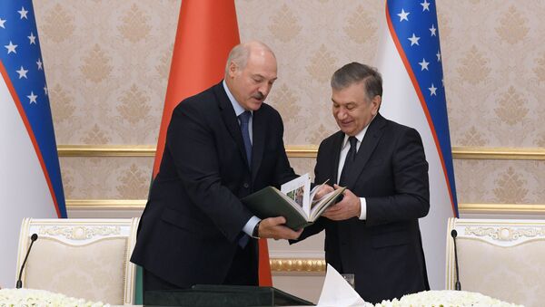 Диктатура в хорошем смысле: как Лукашенко и Мирзиёев шутили о серьезном - Sputnik Ўзбекистон