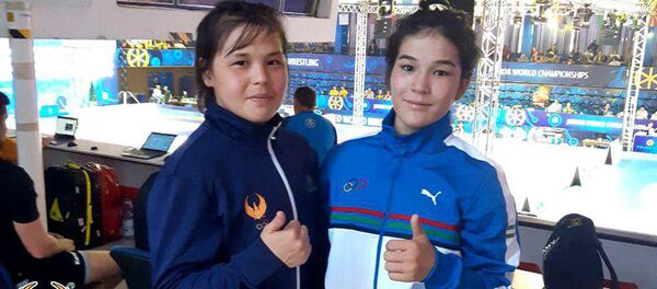 Кеунимжаева Актенге и Есенбаева Набира Кеунимжаева Актенге и Есенбаева Набира - Sputnik Узбекистан