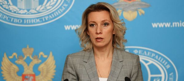 Официальный представитель МИД России Мария Захарова Официальный представитель МИД России Мария Захарова - Sputnik Ўзбекистон