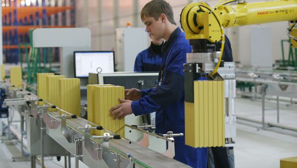 Производство литий-ионных акуммуляторов - Sputnik Узбекистан