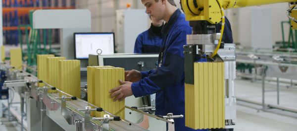 Производство литий-ионных акуммуляторов Производство литий-ионных акуммуляторов - Sputnik Узбекистан