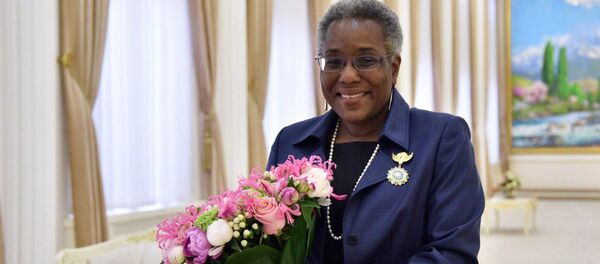 Чрезвычайный и полномочный посол США Памела Спратлен - Sputnik Узбекистан