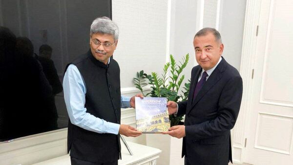 Встреча посла Индии и исполняющего обязанности хокима Ташкента - Sputnik Узбекистан