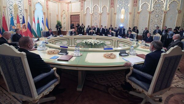  Заседание Совета глав государств СНГ в Душанбе - Sputnik Ўзбекистон