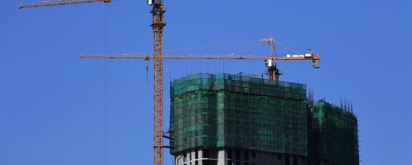 Строительство здания - Sputnik Ўзбекистон