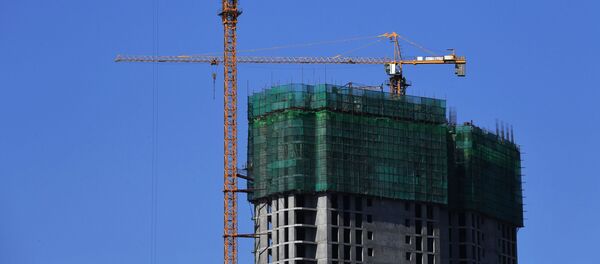 Строительство здания Строительство здания - Sputnik Ўзбекистон