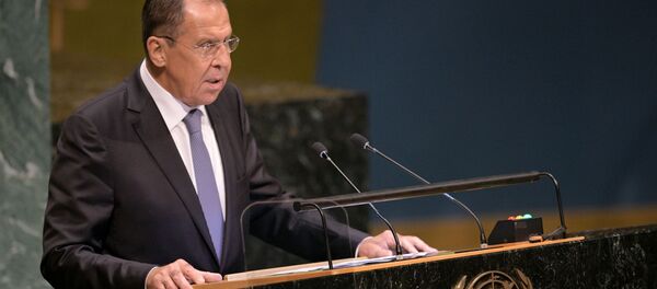 Выступление министра иностранных дел РФ С. Лаврова на Генеральной Ассамблее ООН  - Sputnik Узбекистан