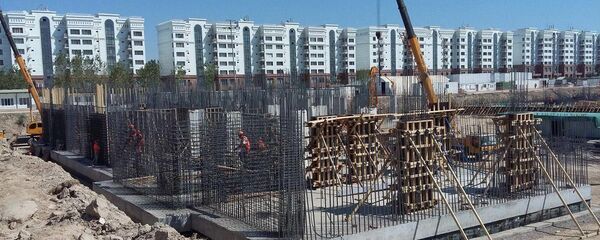 Строительство Международного делового центра Tashkent City - Sputnik Узбекистан