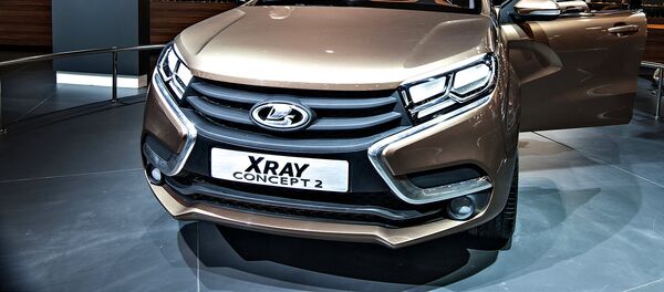 Автомобиль Lada Xray concept Автомобиль Lada Xray concept - Sputnik Узбекистан