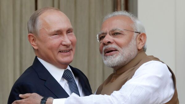 Ofitsialnыy vizit prezidenta RF V. Putina v Indiyu. Den vtoroy - Sputnik Oʻzbekiston