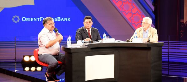 Нодир Туляганов, Александр Акопов, Эжен Щедрин Нодир Туляганов, Александр Акопов, Эжен Щедрин - Sputnik Узбекистан