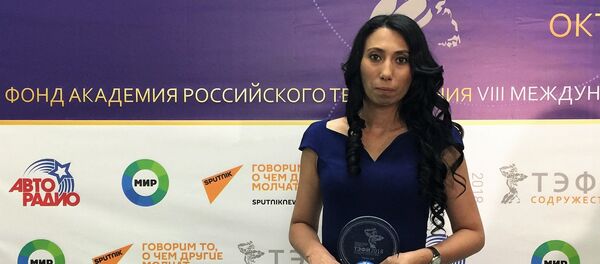 Директор кыргызской частной телевизионной студии 3B-Медиа Хадича Харсанова - Sputnik Узбекистан