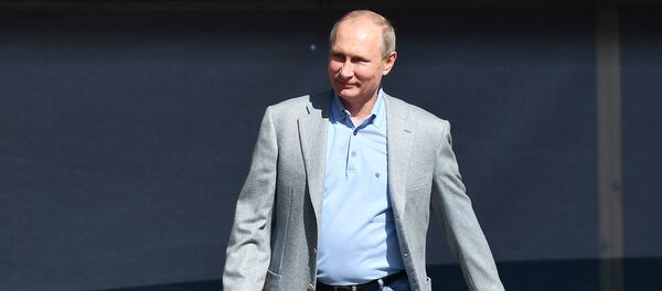 Президент РФ В. Путин - Sputnik Узбекистан