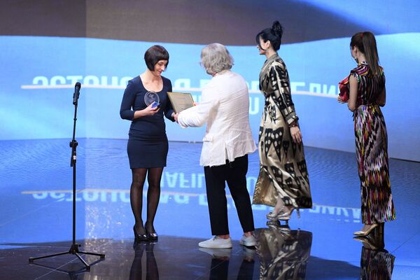 Представитель Эстонии во время вручения премии ТЭФИ - Sputnik Узбекистан