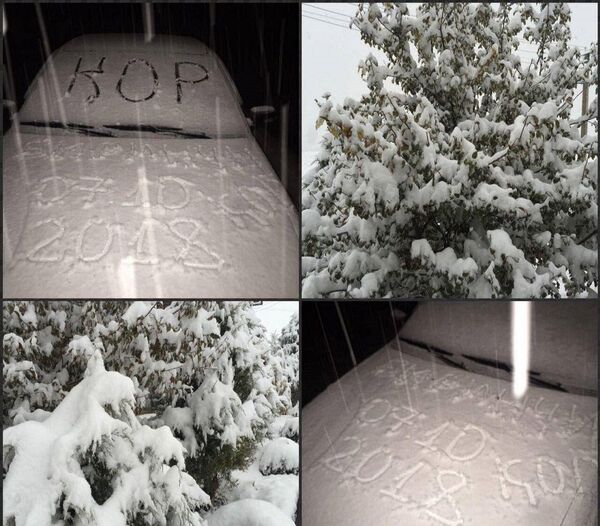 Узбекистан накрыло первым снегом Узбекистан накрыло первым снегом - Sputnik Узбекистан