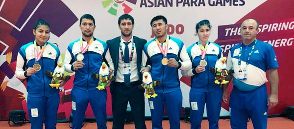 Uzbekskie sportsmeni na Paraaziatskix igrax - Sputnik O‘zbekiston