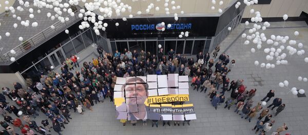 Акция в поддержку Кирилла Вышинского - Sputnik Узбекистан