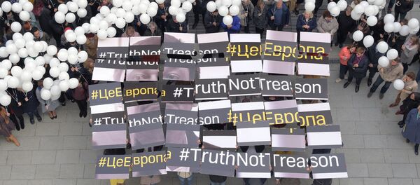 Акция солидарности с Кириллом Вышинским - Sputnik Узбекистан