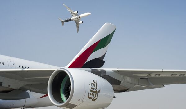 Dubai Airshow-2015, халқаро авиация кўргазмаси - Sputnik Ўзбекистон