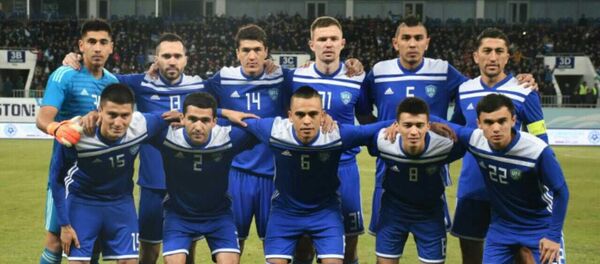 Сборная Узбекистана перед товарищеским матчем с Катаром Сборная Узбекистана перед товарищеским матчем с Катаром - Sputnik Узбекистан