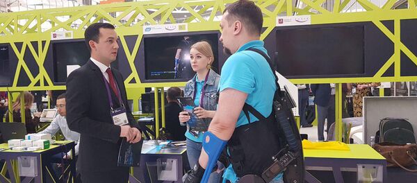 Делегация хокимията города Ташкента в Москве на форуме Открытые Инновации Делегация хокимията города Ташкента в Москве на форуме Открытые Инновации - Sputnik Узбекистан