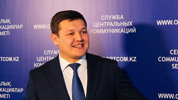 И.о. председателя комитета по делам молодежи и семьи министерства общественного развития Казахстана Асхат Оралов - Sputnik Узбекистан