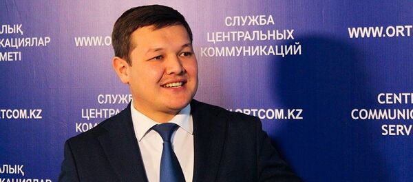 И.о. председателя комитета по делам молодежи и семьи министерства общественного развития Казахстана Асхат Оралов - Sputnik Узбекистан