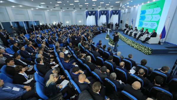 Панельная дискуссия в рамках межрегионального российско-узбекского форума в Ташкенте - Sputnik Узбекистан