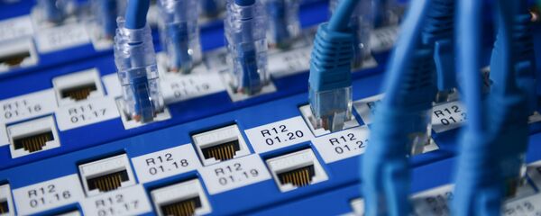 Сетевое оборудование в серверной - Sputnik Узбекистан