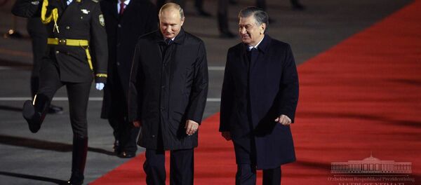 Президент Российской Федерации Владимир Путин прибыл в Ташкент - Sputnik Ўзбекистон