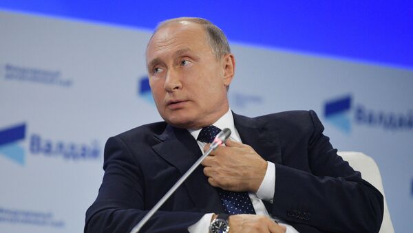 Президент РФ В. Путин принял участие в заседании клуба Валдай - Sputnik Узбекистан