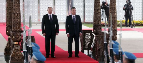 Государственный визит президента РФ В.Путина в Узбекистан Государственный визит президента РФ В.Путина в Узбекистан - Sputnik Узбекистан