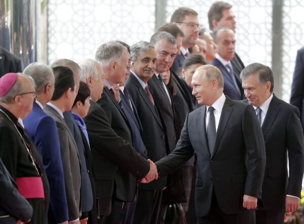 Государственный визит президента РФ В.Путина в Узбекистан - Sputnik Узбекистан