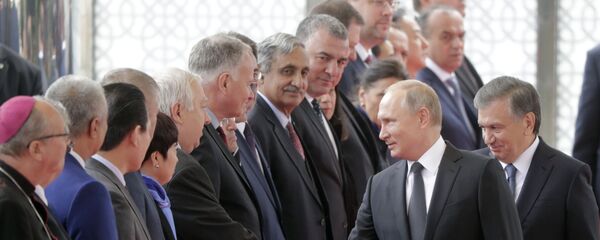 Государственный визит президента РФ В.Путина в Узбекистан Государственный визит президента РФ В.Путина в Узбекистан - Sputnik Узбекистан