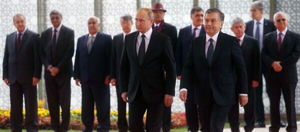 Государственный визит президента РФ В.Путина в Узбекистан Государственный визит президента РФ В.Путина в Узбекистан - Sputnik Ўзбекистон