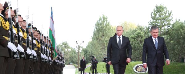 Государственный визит президента РФ В.Путина в Узбекистан Государственный визит президента РФ В.Путина в Узбекистан - Sputnik Ўзбекистон