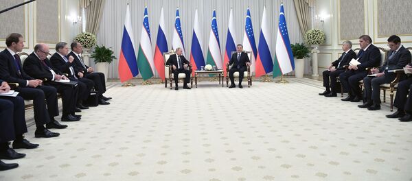 Государственный визит президента РФ В.Путина в Узбекистан Государственный визит президента РФ В.Путина в Узбекистан - Sputnik Ўзбекистон