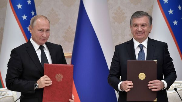 Государственный визит президента РФ В.В. Путина в Узбекистан - Sputnik Узбекистан