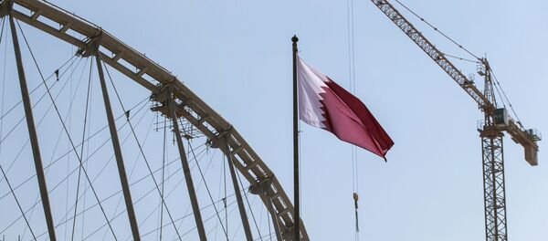 Строительство стадиона Халифа в Дохе - Sputnik Узбекистан