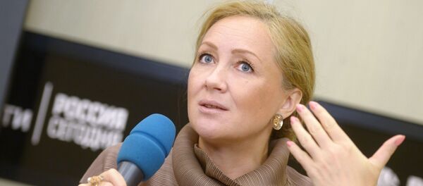 Ректор Государственного института русского языка имени А. С. Пушкина Маргарита Русецкая - Sputnik Узбекистан