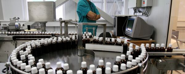 Работа фармацевтического завода - Sputnik Узбекистан